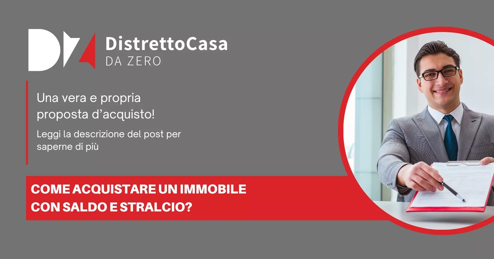 Come acquistare un immobile con saldo e stralcio